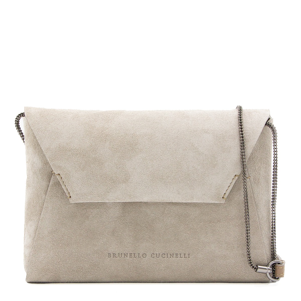 BEIGE LEATHER POUCH