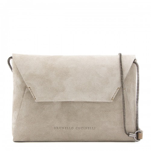 BEIGE LEATHER POUCH