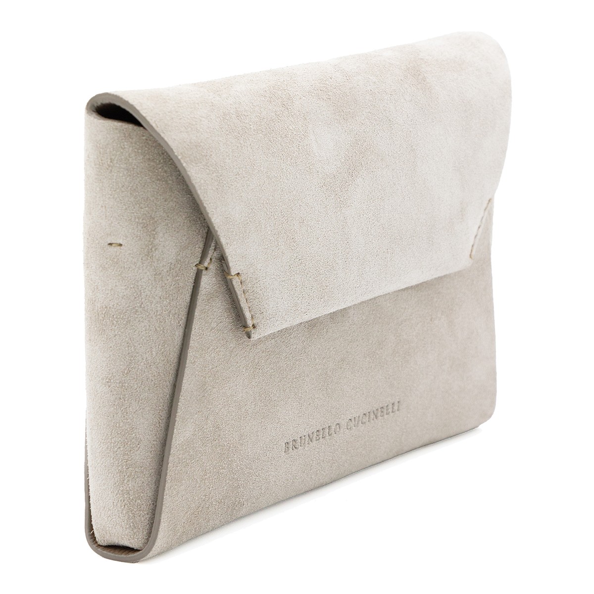 BEIGE LEATHER POUCH