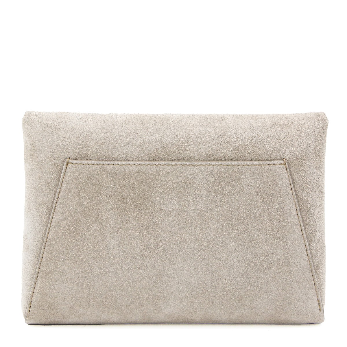 BEIGE LEATHER POUCH