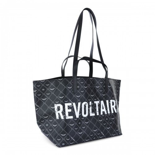 BLACK SHOPPER XL TOTE 2