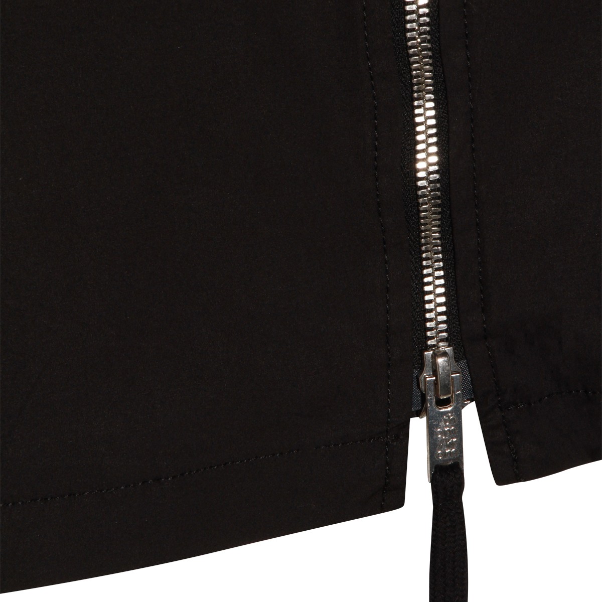 BLACK COTTON CASUAL JACKET