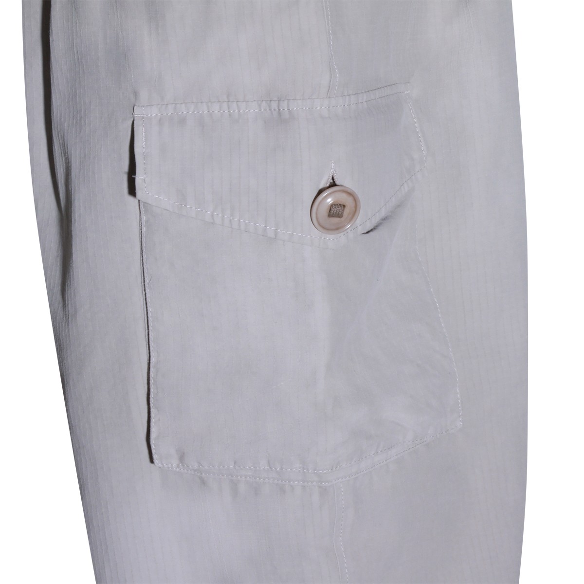 BEIGE COTTON BLEND PANTS