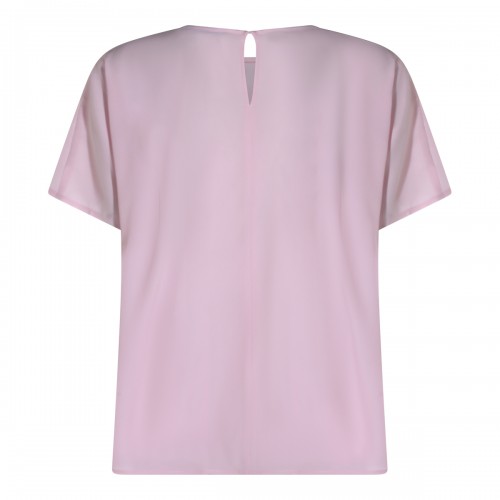 PINK SILK BLEND TOP