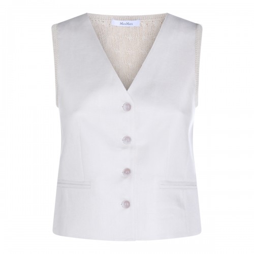 BEIGE LINEN COLIBRI TOP