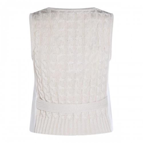 BEIGE LINEN COLIBRI TOP 2