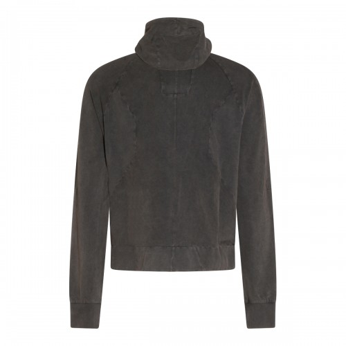 DARK GREY COTTON SWEATSHIRT