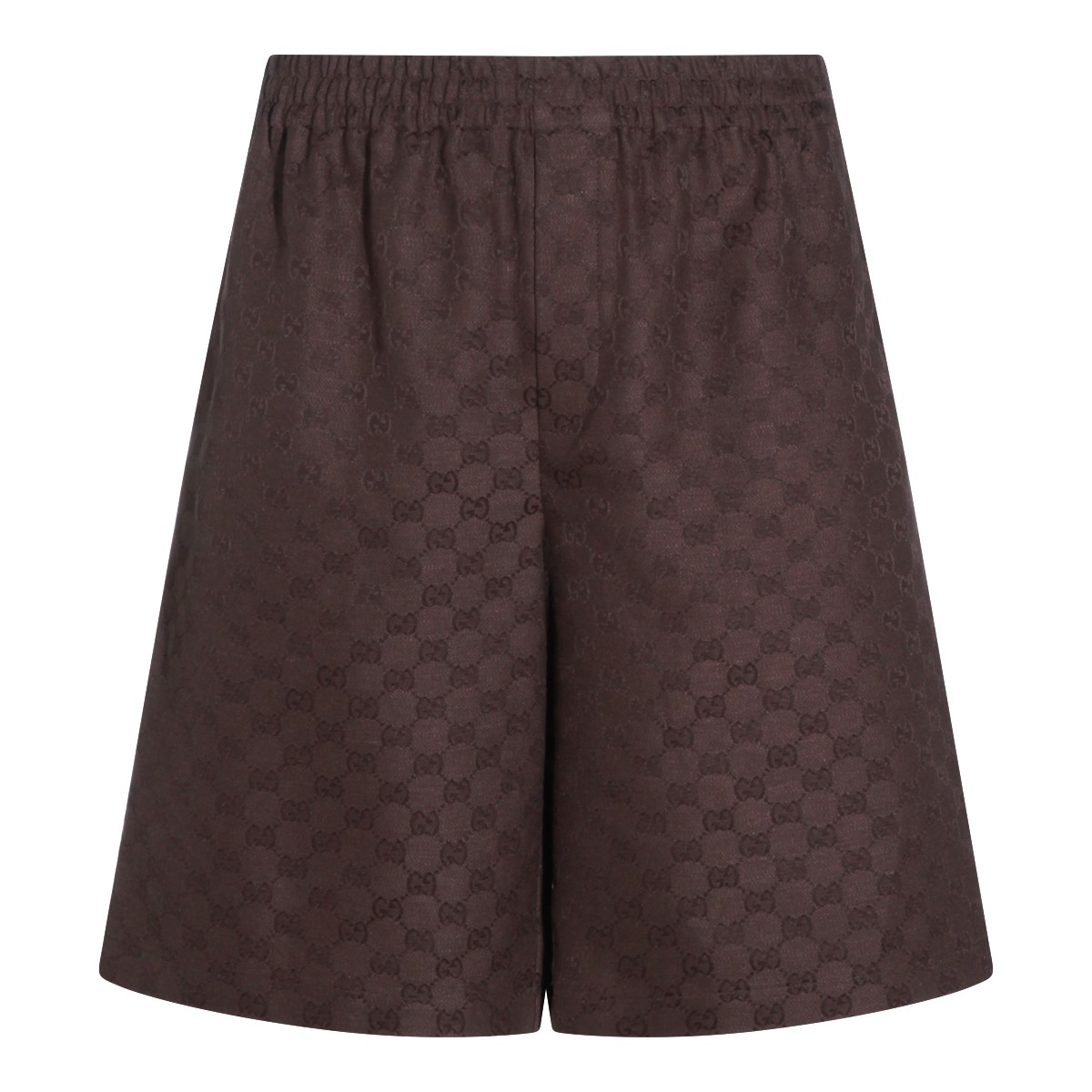 BROWN GG SHORTS