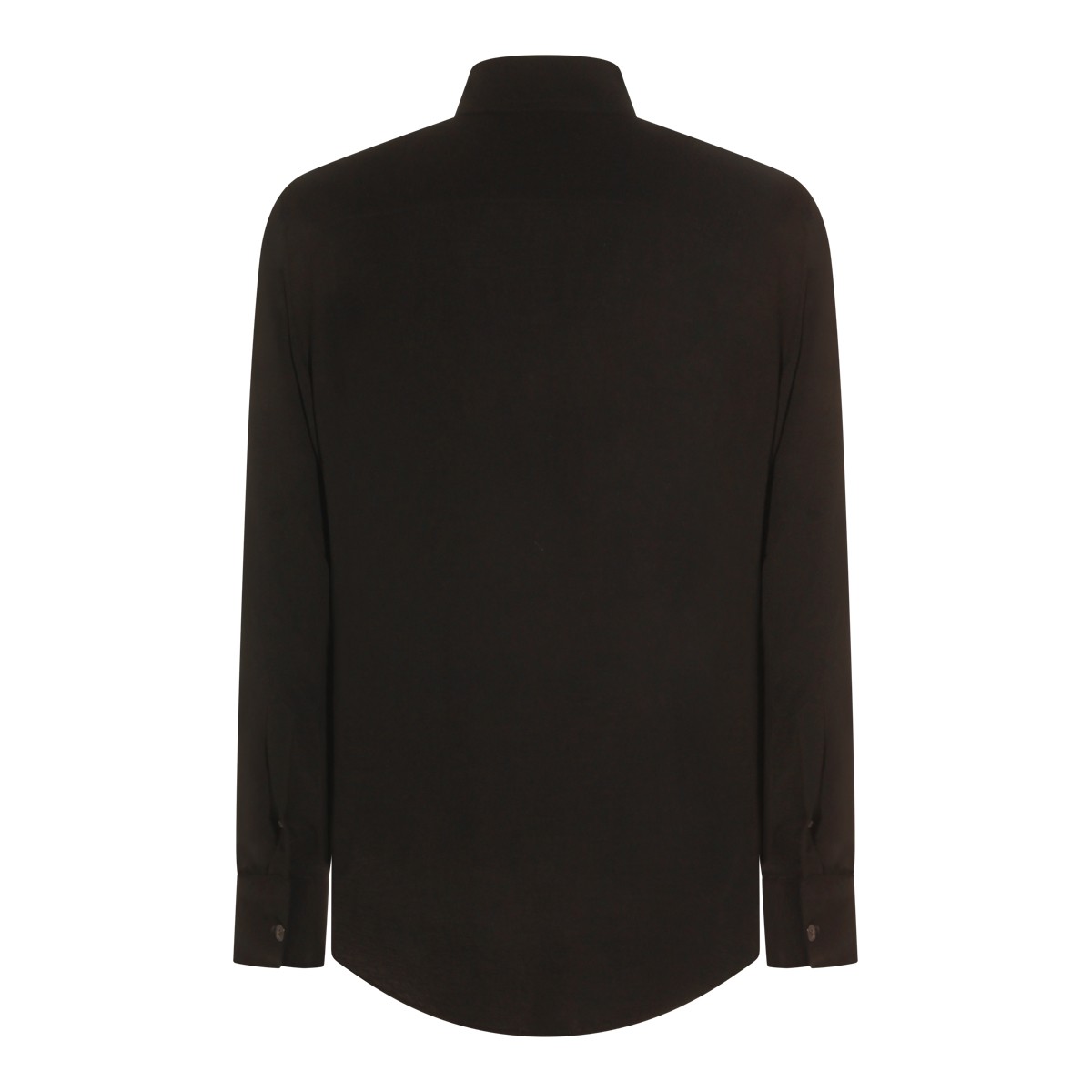 BLACK VISCOSE SHIRT