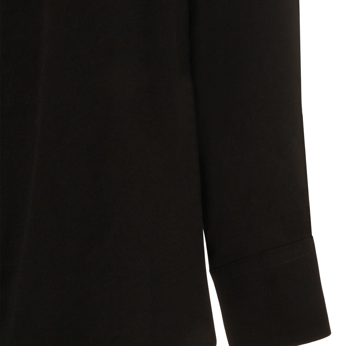 BLACK VISCOSE SHIRT