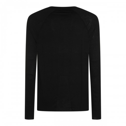 BLACK STRETCH T-SHIRT