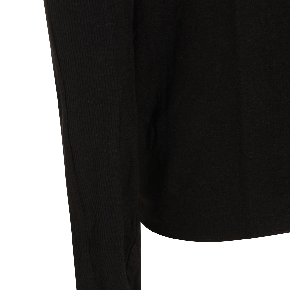 BLACK STRETCH T-SHIRT