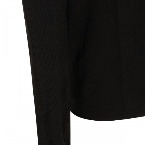 BLACK STRETCH T-SHIRT