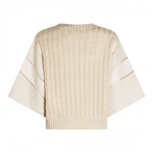 BEIGE LINEN SCATOLA KNITWEAR 2