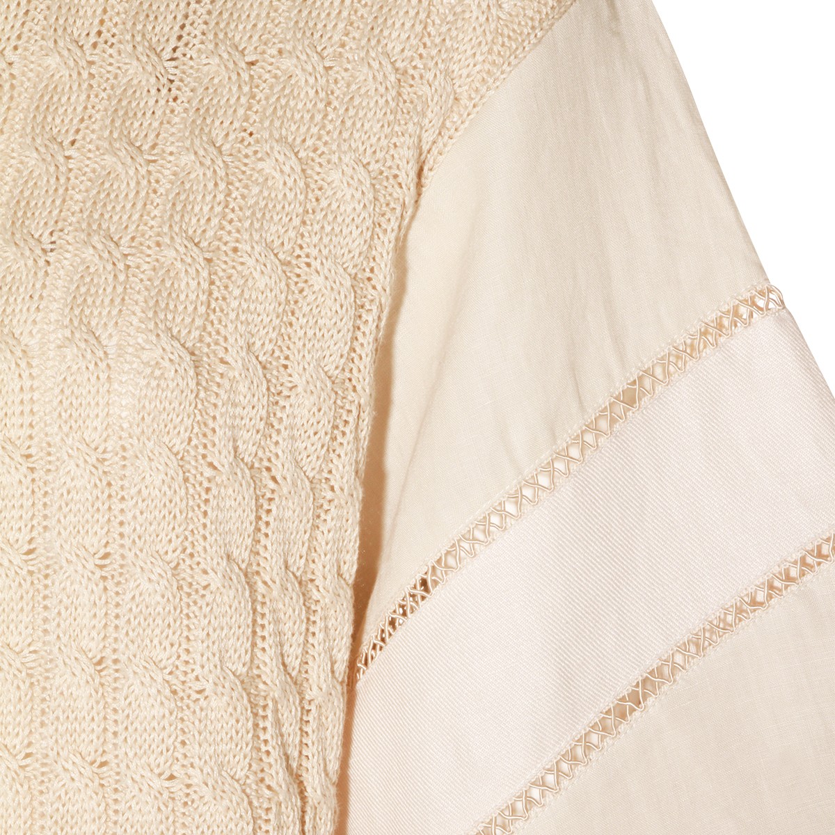 BEIGE LINEN SCATOLA KNITWEAR