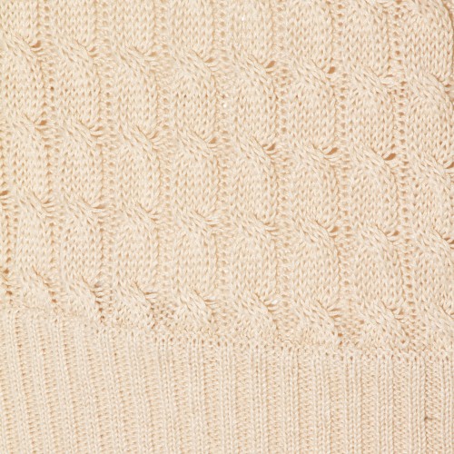 BEIGE LINEN SCATOLA KNITWEAR