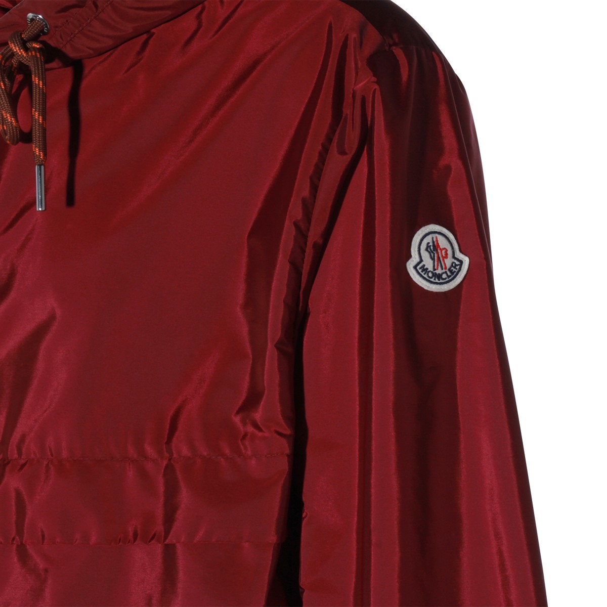 BURGUNDY NIDGE CASUAL JACKET