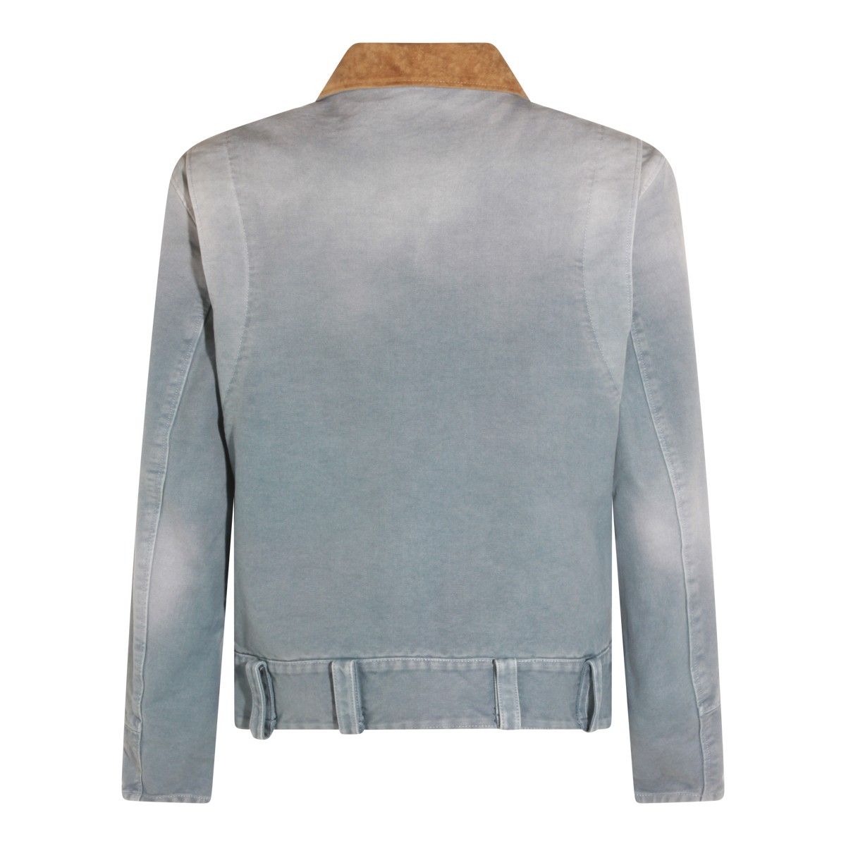 LIGHT BLUE DENIM CASUAL JACKET