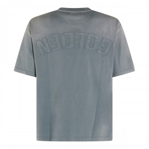 BLUE COTTON T-SHIRT