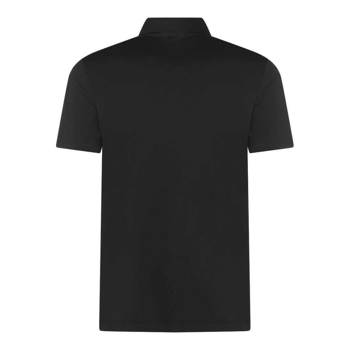 DARK BROWN COTTON POLO SHIRT