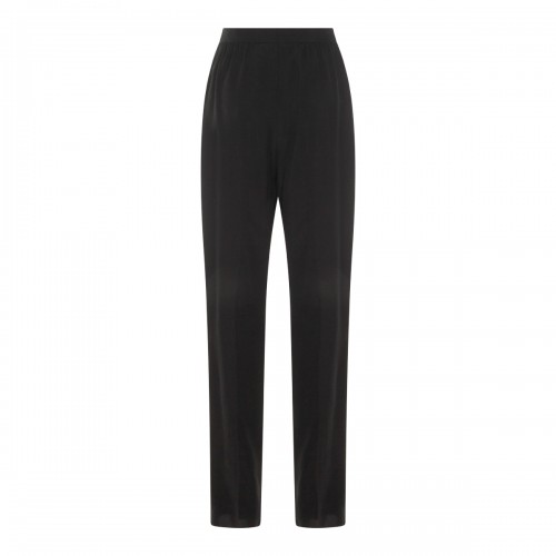 BLACK SILK PANTS