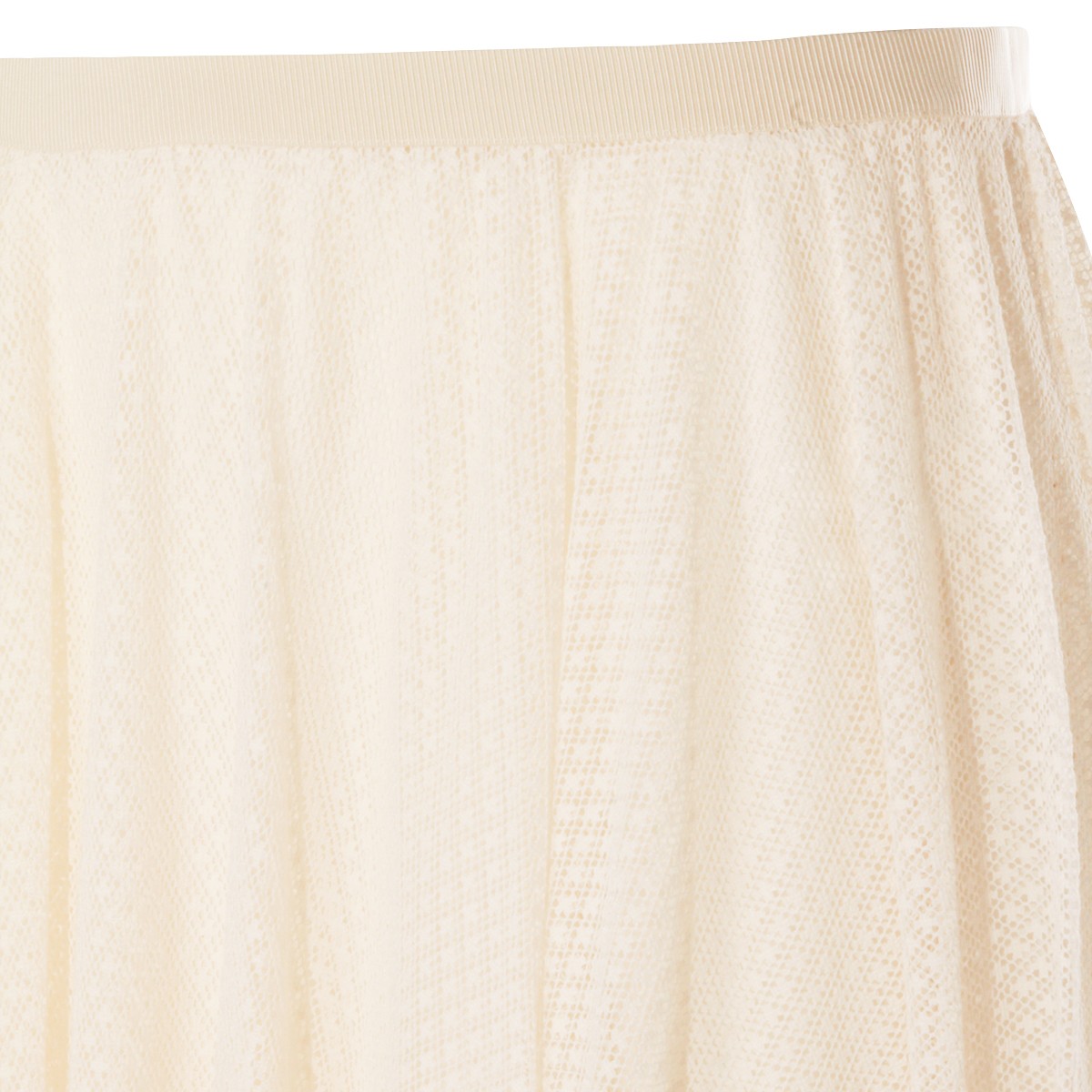 LIGHT BEIGE COTTON SKIRT
