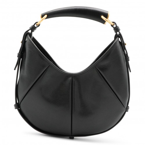 BLACK LEATHER SMALL MOMBASA