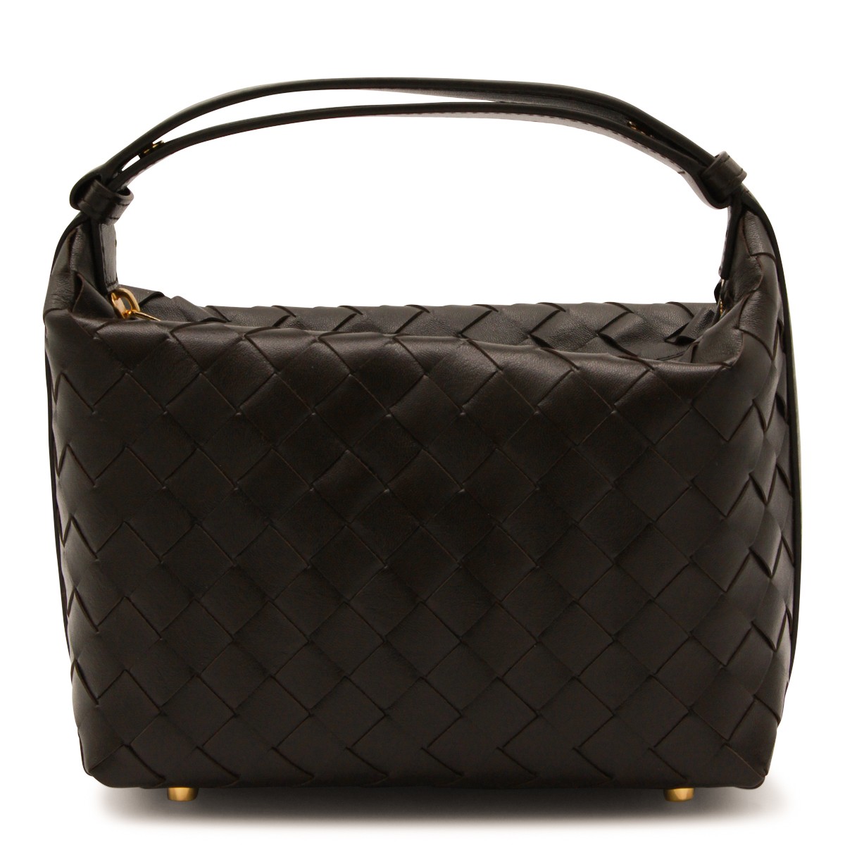 DARK BROWN LEATHER WALLACE POUCH