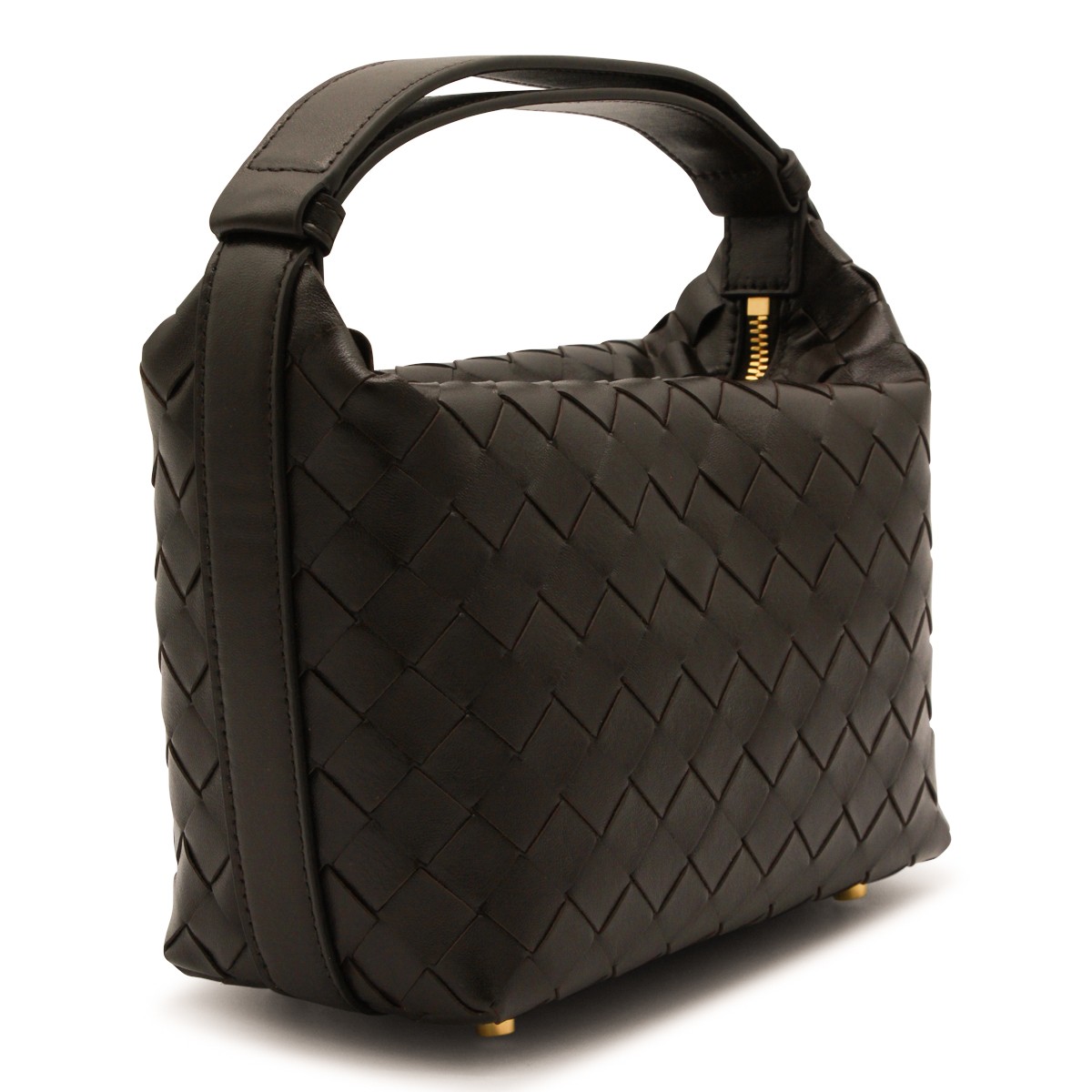 DARK BROWN LEATHER WALLACE POUCH