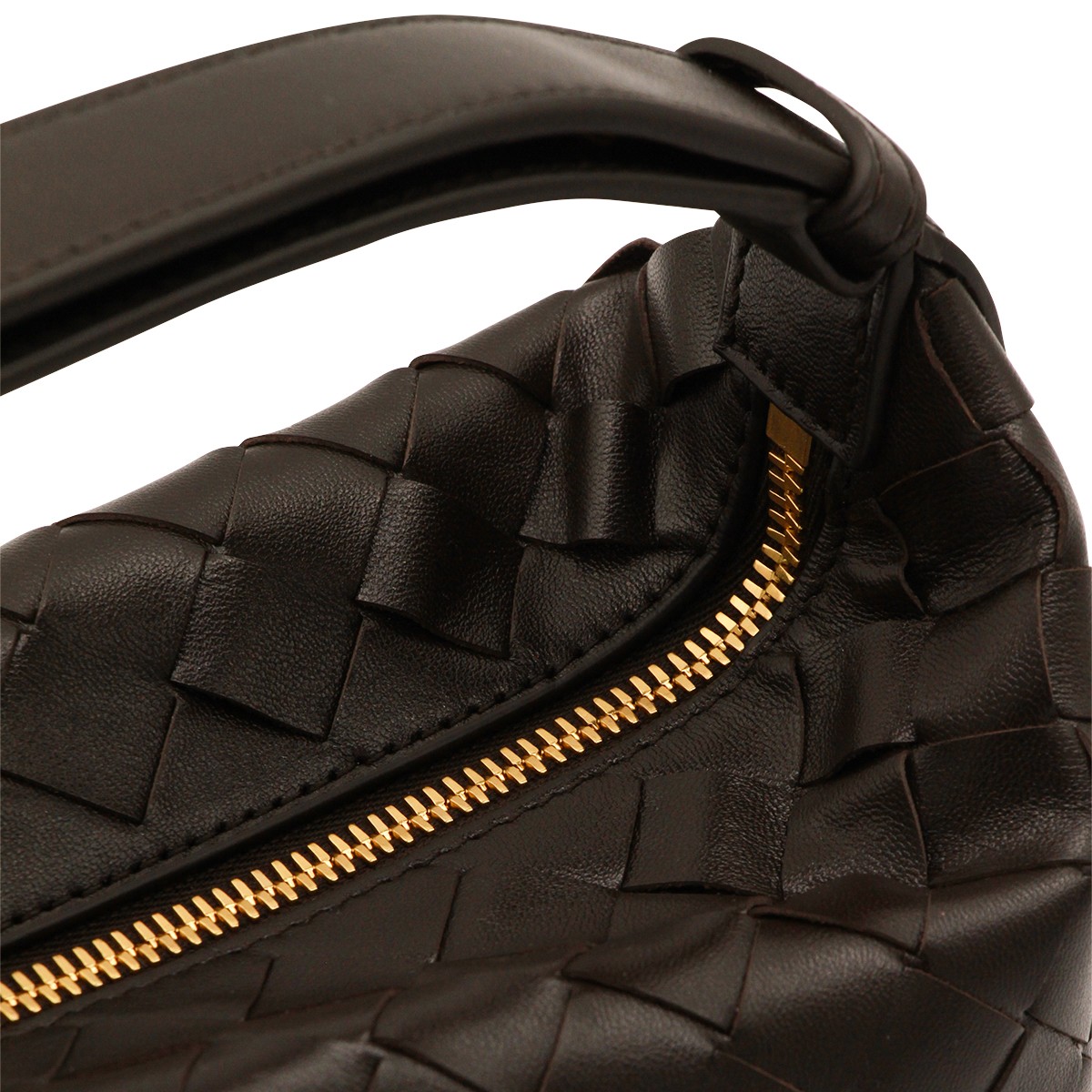 DARK BROWN LEATHER WALLACE POUCH