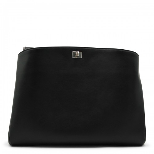 BLACK LEATHER RODEO MEDIUM...