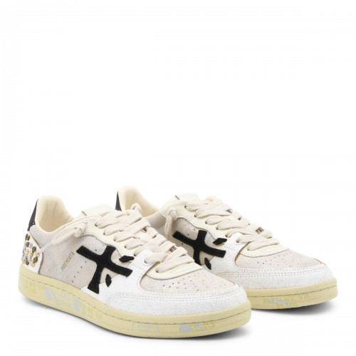 MULTICOLOR LEATHER BSKTCLAY SNEAKERS