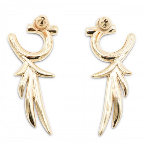 GOLD METAL EARRINGS 2