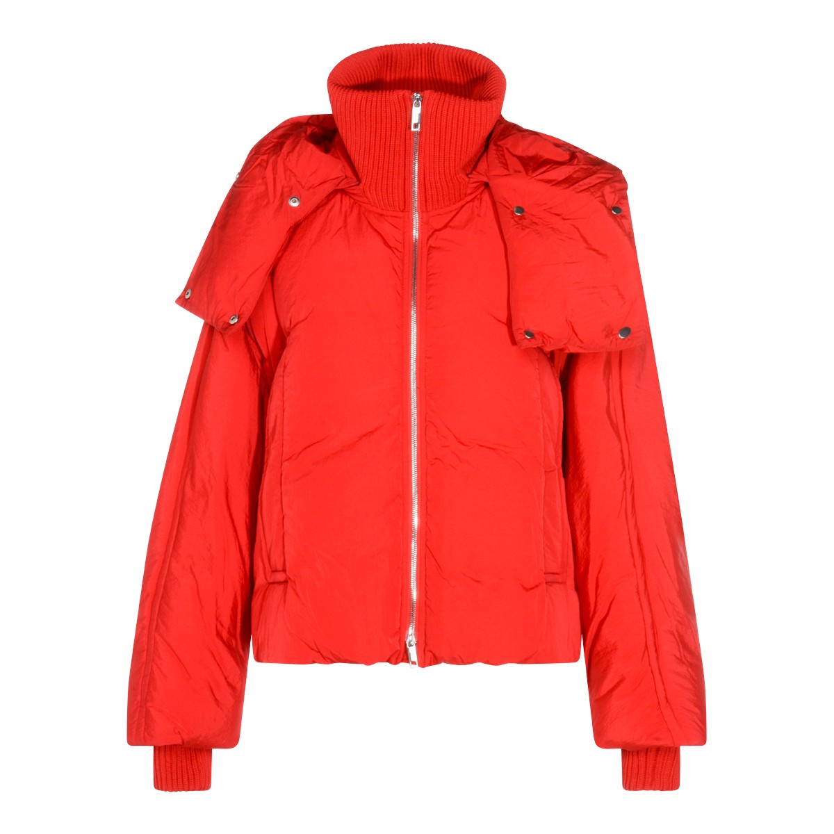 RED GLIZIA DOWN JACKET