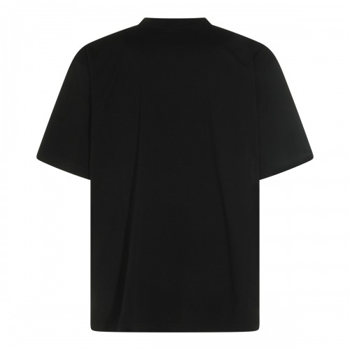BLACK COTTON T-SHIRT