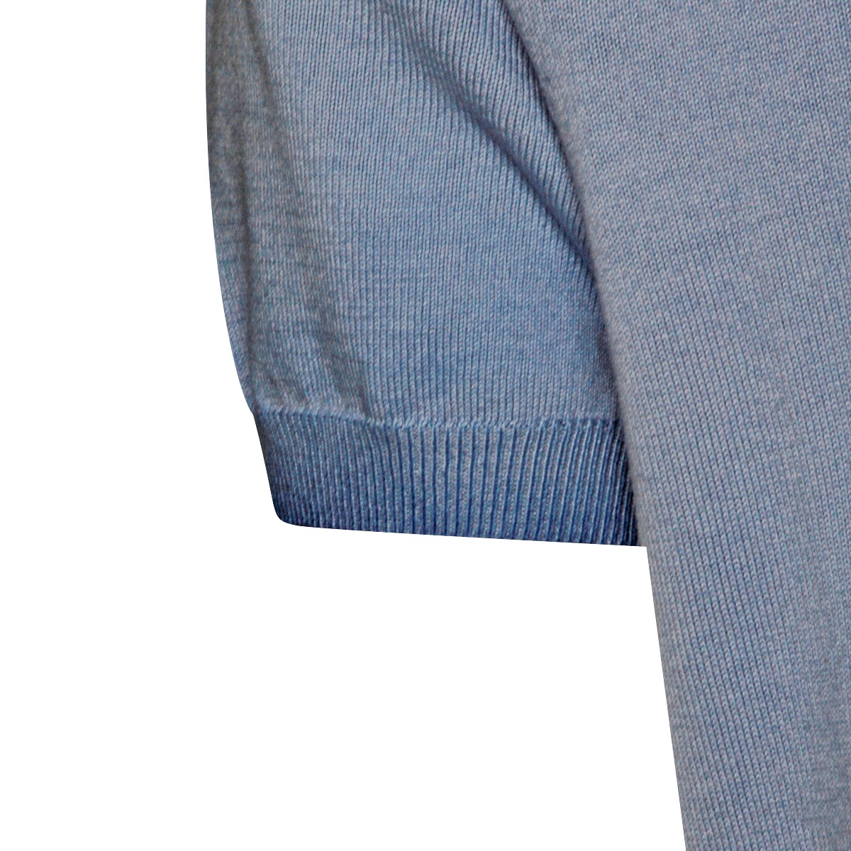 LIGHT BLUE COTTON POLO SHIRT