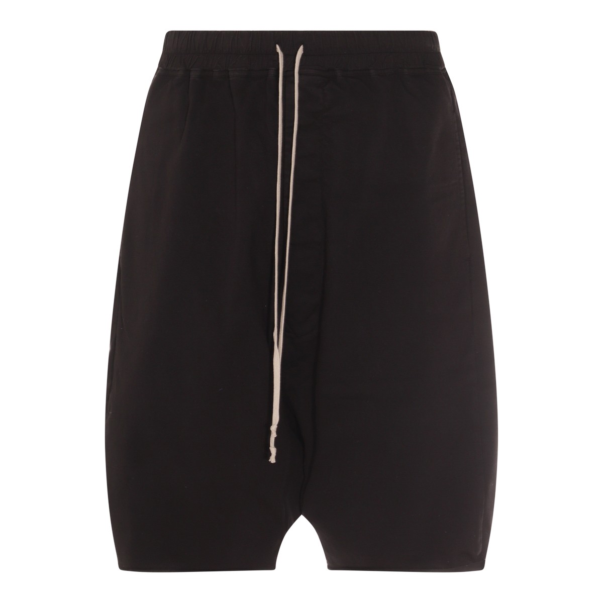 BLACK COTTON SHORTS