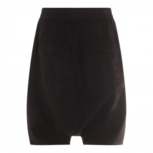BLACK COTTON SHORTS