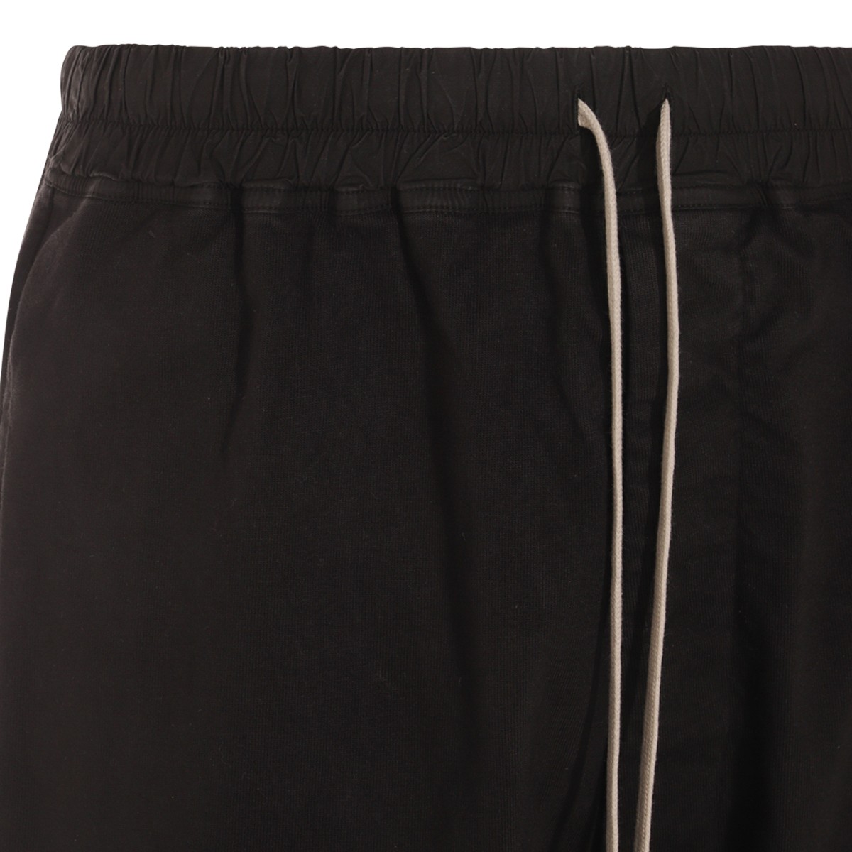 BLACK COTTON SHORTS