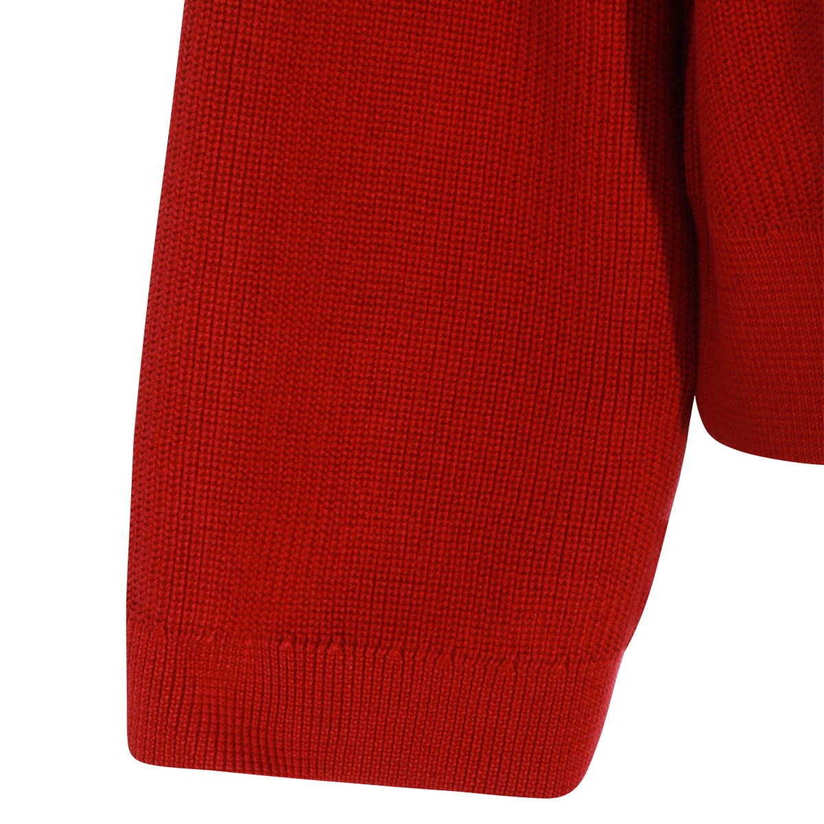 RED COTTON KNITWEAR
