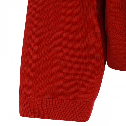 RED COTTON KNITWEAR