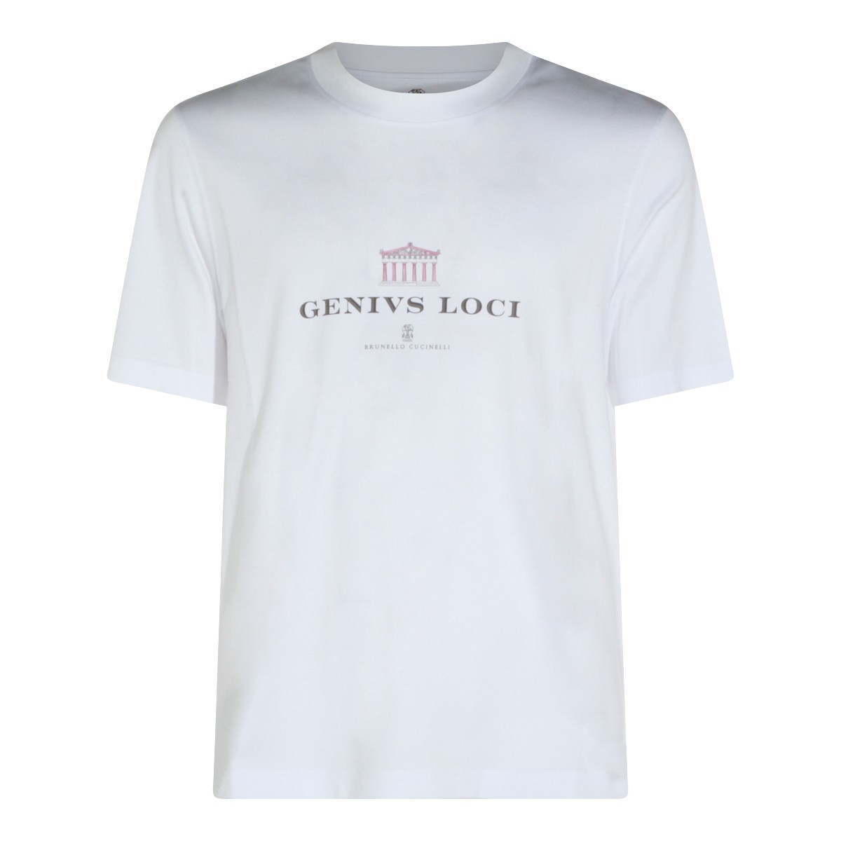 WHITE COTTON T-SHIRT