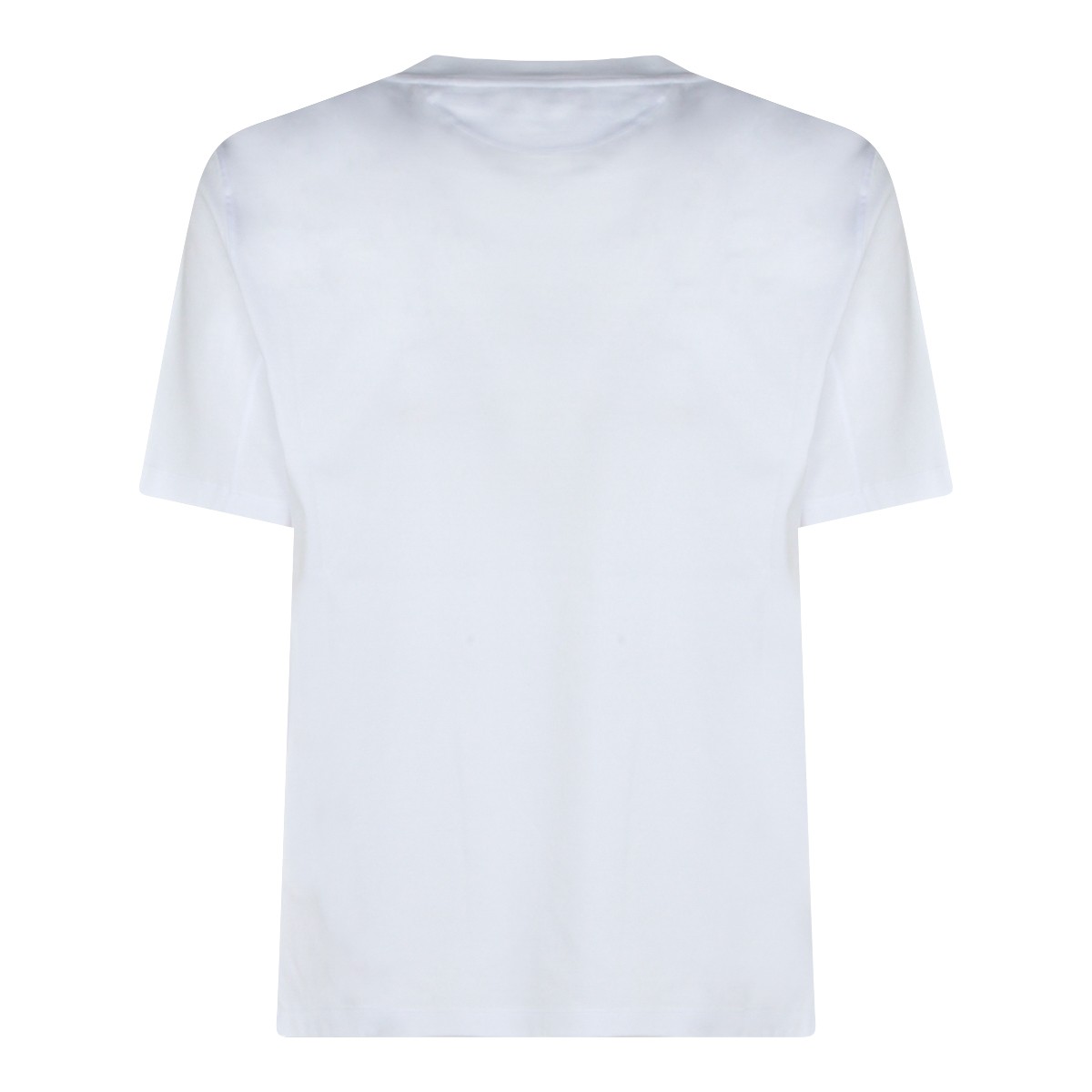 WHITE COTTON T-SHIRT