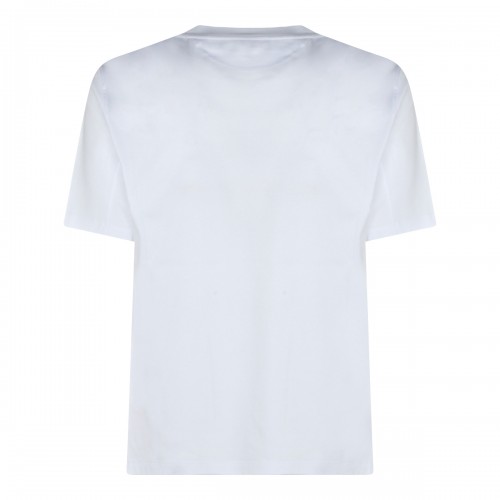 WHITE COTTON T-SHIRT