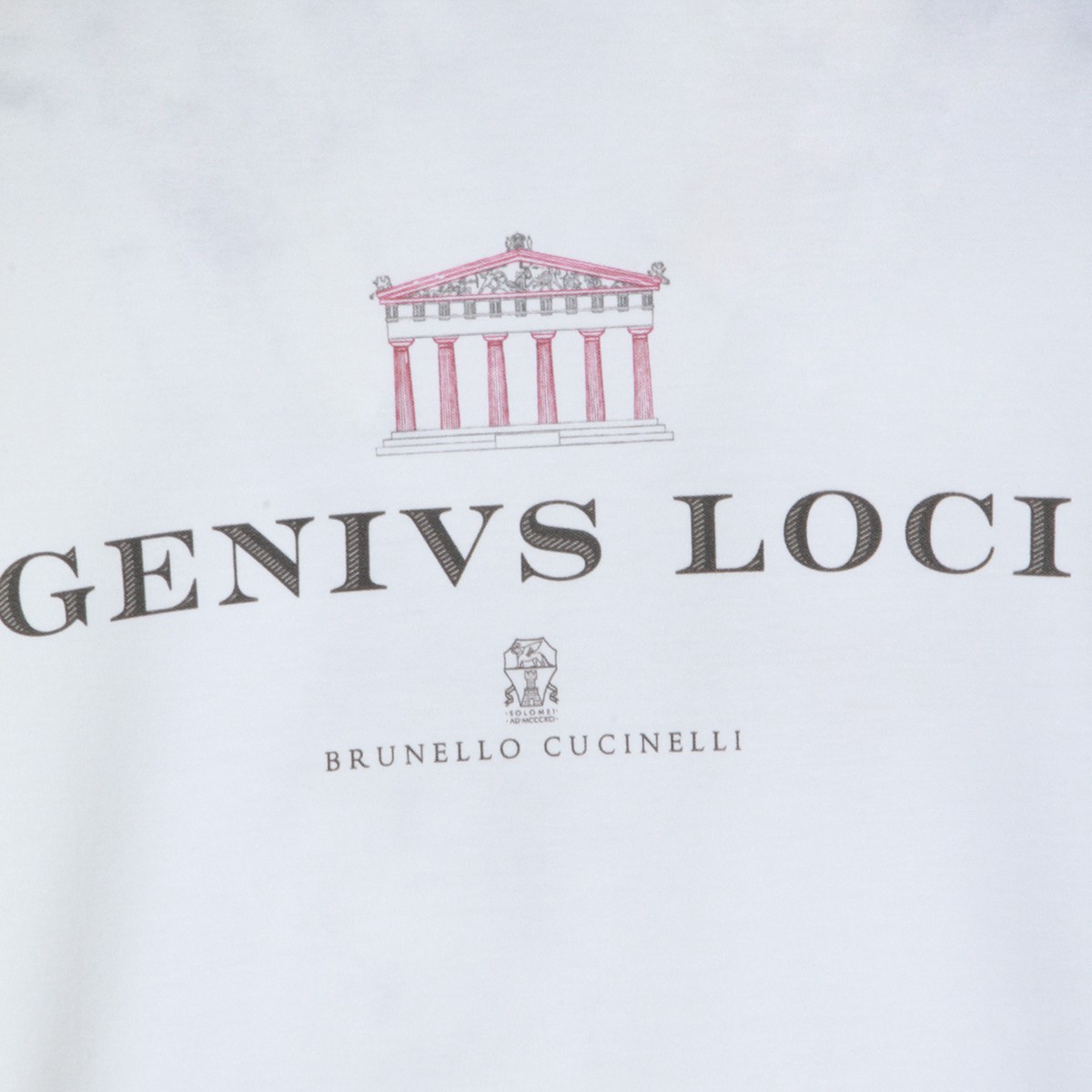 WHITE COTTON T-SHIRT