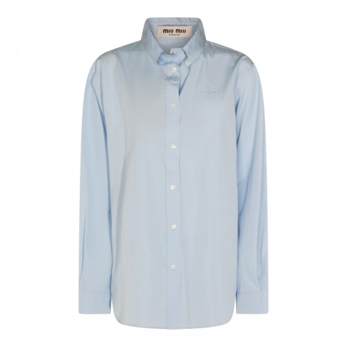 LIGHT BLUE COTTON SHIRT