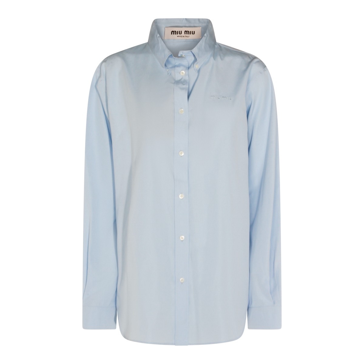 LIGHT BLUE COTTON SHIRT