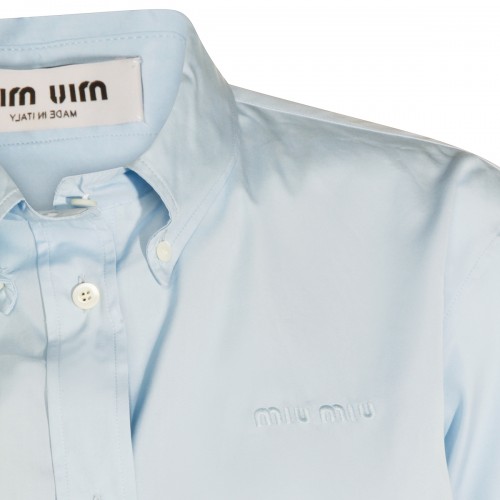 LIGHT BLUE COTTON SHIRT