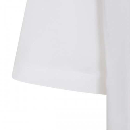 WHITE COTTON T-SHIRT
