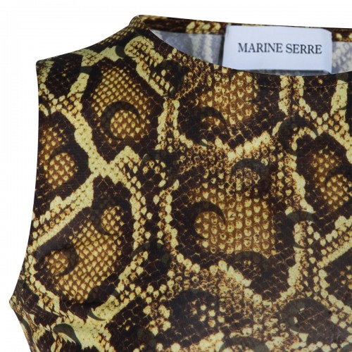 YELLOW VISCOSE DRESS